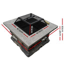 Stone Base Outdoor Patio Heater Fire Pit Table