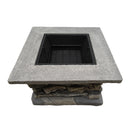 Stone Base Outdoor Patio Heater Fire Pit Table
