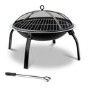 22 Inch Portable Foldable Outdoor Fire Pit Fireplace