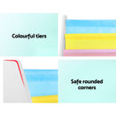 Kids Bookcase Childrens Bookshelf Toy Storage Organizer 2 Tiers Shelves