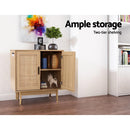 Rattan Buffet Sideboard Cabinet Storage Hallway Table Kitchen Cupboard