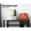 Shoe Cabinet Shoes Organiser Storage Rack Shelf Wooden 32 Pairs Black