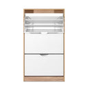 36 Pairs Shoe Cabinet Rack Organiser Storage Shelf Wooden