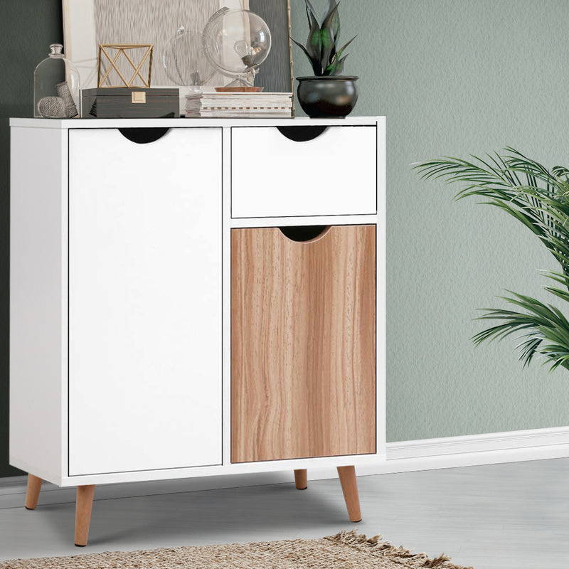 Buffet Sideboard Cabinet Storage Hallway Table Kitchen Cupboard Wooden
