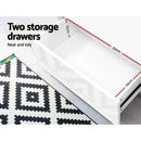 TV Cabinet Entertainment Unit Stand Storage RGB LED 180cm Display Shlef