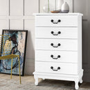 Chest of Drawers Tallboy Dresser Storage Cabinet Table Bedroom Organiser