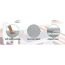 Dining Bench Upholstery Seat Stool Chair Cushion Furniture White 90cm