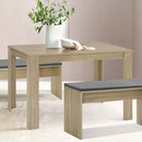 Dining Table 4 Seater Wooden Kitchen Tables Oak 120cm Cafe Restaurant
