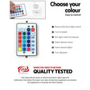 TV Cabinet Entertainment Unit Stand RGB LED Gloss Furniture 160cm Black