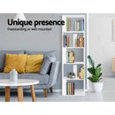 Display Shelf 5 Tier Storage Bookshelf Bookcase Ladder Stand Rack