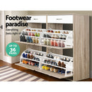 2 Tier Shoe Cabinet - Wood