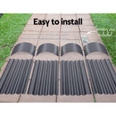 240X80X42CM Galvanised Raised Garden Bed Steel Instant Planter