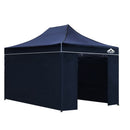 Gazebo Pop Up Marquee 3x4.5m Folding Wedding Tent Gazebos Shade Navy