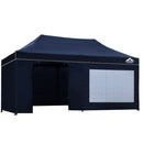 Gazebo Pop Up Marquee 3x6m Folding Wedding Tent Gazebos Shade Navy