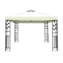 Gazebo 3x3m Marquee Outdoor Party Wedding Gazebos Tent Iron Art