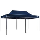 Gazebo Pop Up Marquee 3x6m Outdoor Tent Folding Wedding Gazebos Navy