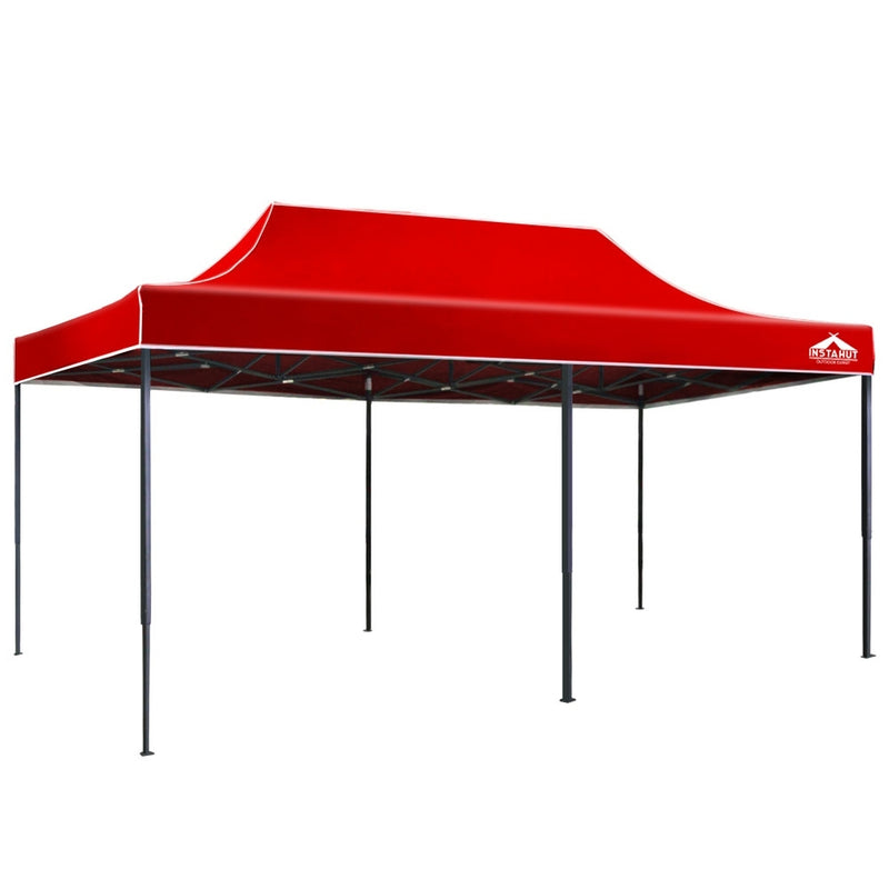 Gazebo Pop Up Marquee 3x6m Outdoor Tent Folding Wedding Gazebos Navy
