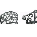 Victorian Garden Bench - Green