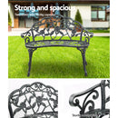 Victorian Garden Bench - Green