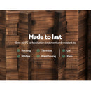 Outdoor Garden Ornaments Wishing Well Planter Bucket Wooden Decor XL