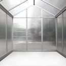 Greenhouse Aluminium Green House Garden Shed Greenhouses 2.42x1.9M