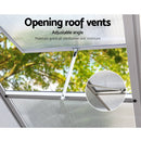 Greenhouse Aluminium Green House Garden Shed Greenhouses 2.42x1.9M