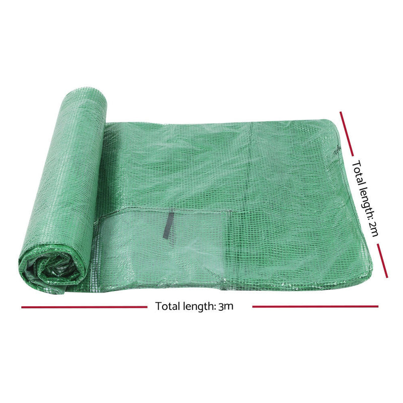 Garden Shed Greenhouse 3X2X2M Green House Replacement *Cover Only