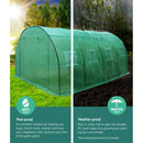 Greenhouse 4MX3MX2M Green House Replacement Cover Only Garden Shed