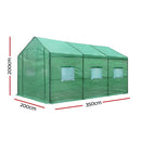 Greenhouse Garden Shed Green House 3.5X2X2M Greenhouses Storage Lawn