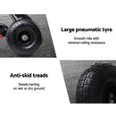 Rigo Kids Pedal Go Kart Car Ride On Toys Racing Bike Rubber Tyre Adjustable Seat