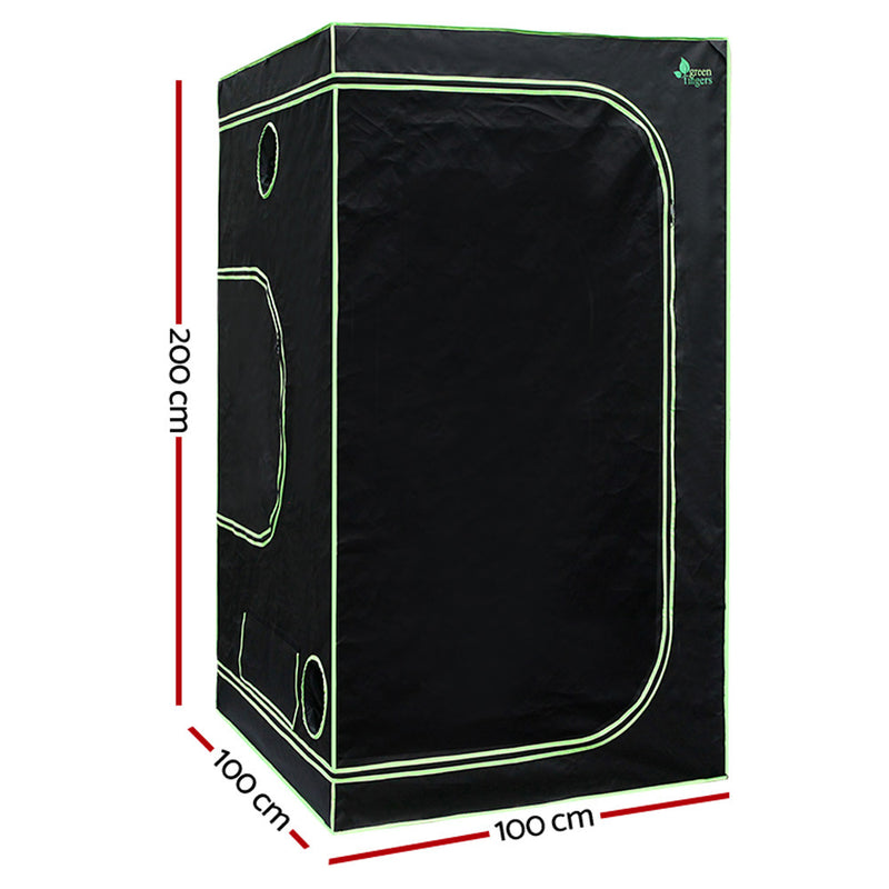 1680D 1MX1MX2M Hydroponics Grow Tent Kits Hydroponic Grow System