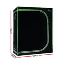 Grow Tents Hydroponics Plant Tarp Shelves Kit 120 x 60 x 120cm