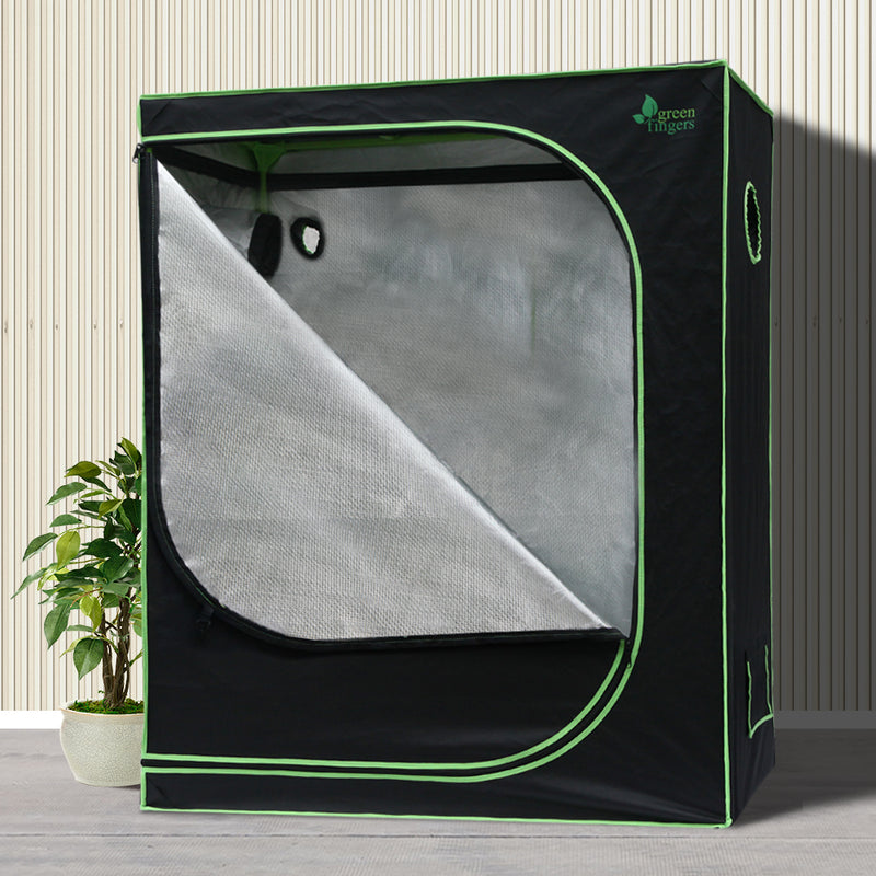 Grow Tents Hydroponics Plant Tarp Shelves Kit 120 x 60 x 120cm