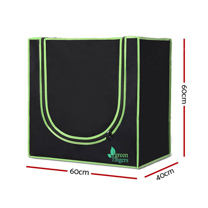 Grow Tents Hydroponics Plant Tarp Shelves Kit 60 x 40 x 60cm