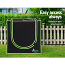 Grow Tents Hydroponics Plant Tarp Shelves Kit 60 x 40 x 60cm