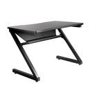 Gaming Desk Carbon Fiber Style Study Office Computer Laptop Racer Table