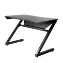 Gaming Desk Carbon Fiber Style Study Office Computer Laptop Racer Table