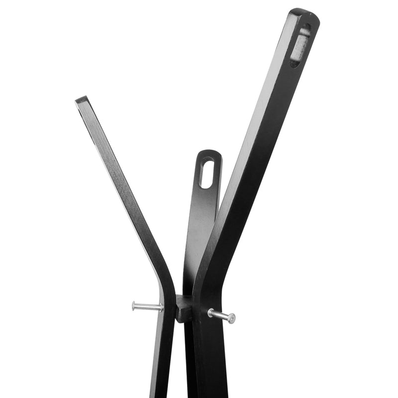 Wooden Coat Hanger Stand - Black