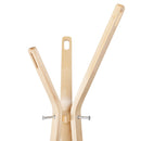 Wooden Coat Hanger Stand - Beige