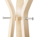 Wooden Coat Hanger Stand - Beige
