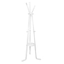 Wooden Coat Hanger Stand - White