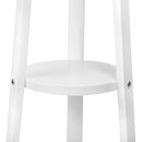 Wooden Coat Hanger Stand - White