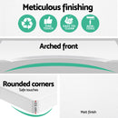 Standing Desk Sit Stand Table Height Adjustable Motorised Frame Riser 140cm Curved Desk Top