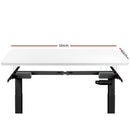Standing Desk Sit Stand Riser Motorised Electric Computer Laptop Table 120cm Dual Motor