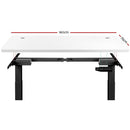 160cm Motorised Electric Height Adjustable Standing Desk Table Dual Motor