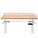 Standing Desk Motorised Sit Stand Table Riser Electric Computer Laptop Desks Dual Motors 140cm