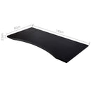 Motorised Height Adjustable Standing Desk - Black