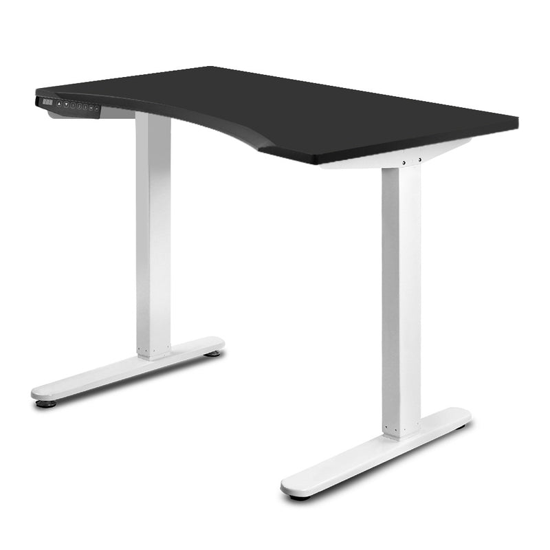 Motorised Height Adjustable Standing Desk - Black