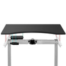Motorised Height Adjustable Standing Desk - Black
