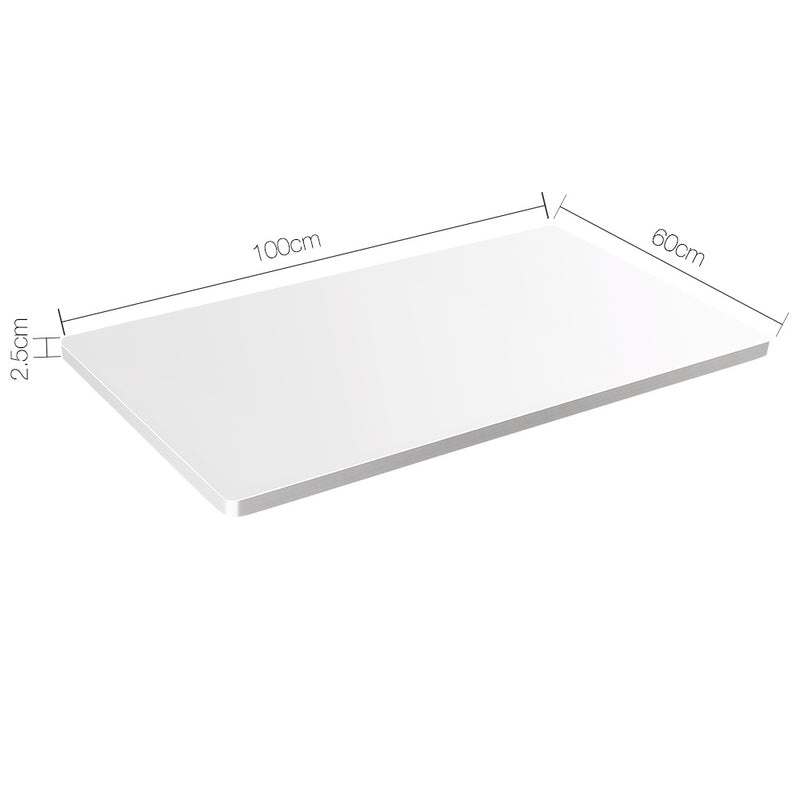 Motorised Height Adjustable Standing Desk - White